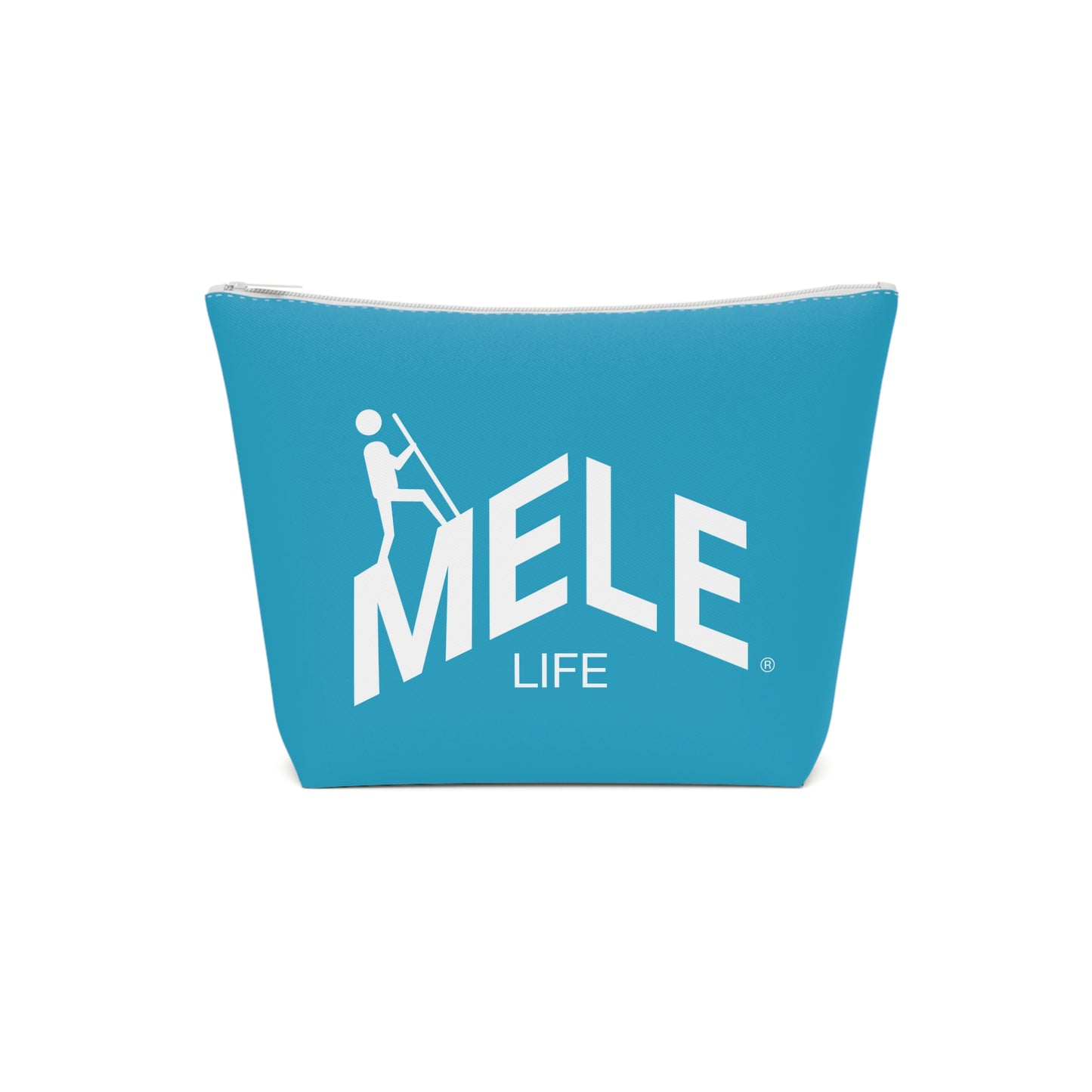 Cosmetic Bag - MELE LIFE logo   (turquoise)