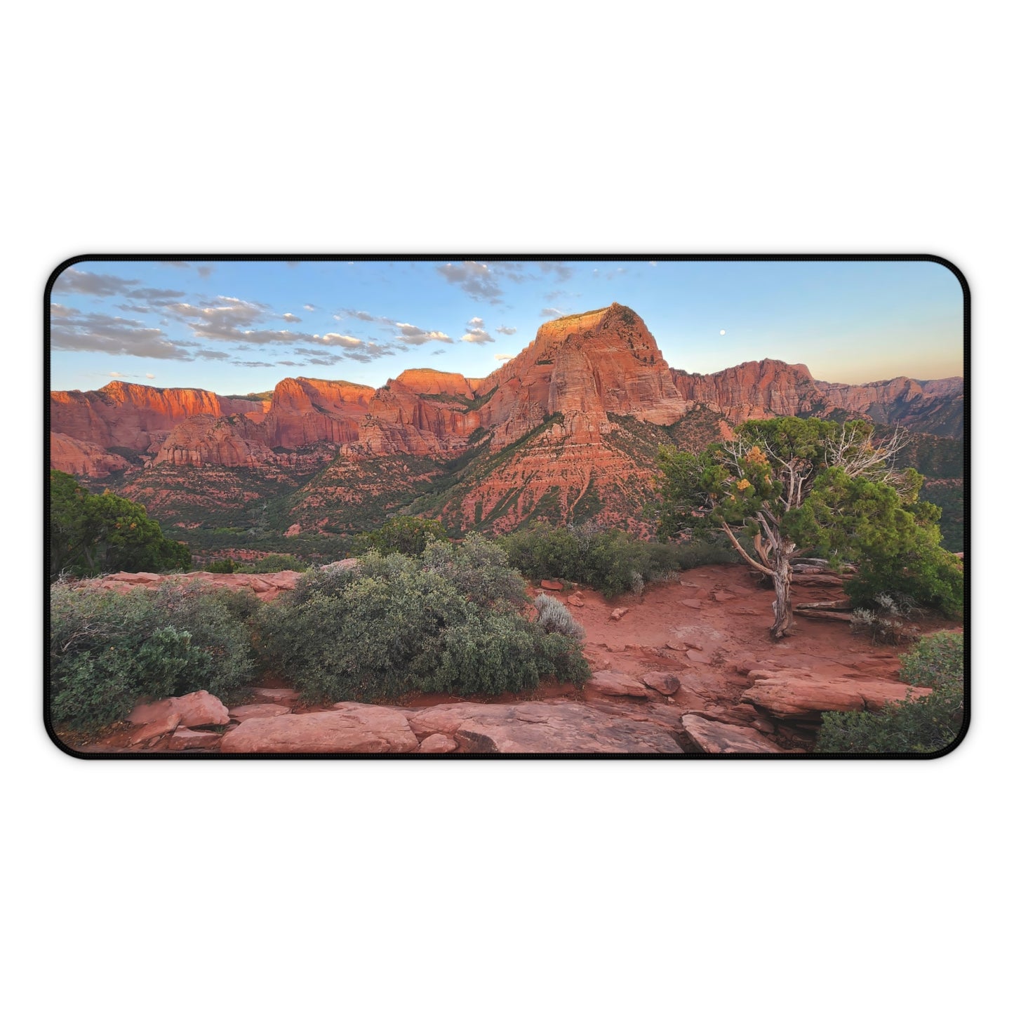 Desk Mat - Kolob Canyons in Zion National Park