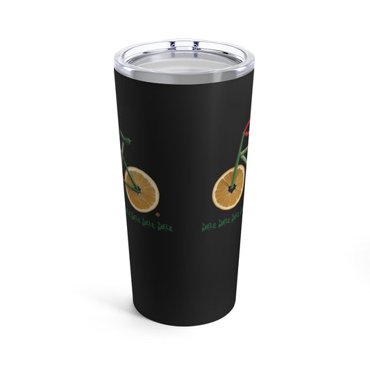 Tumbler 20oz - Veggie Bike   (black)