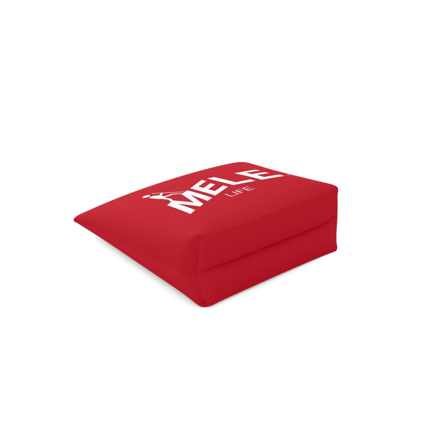 Cosmetic Bag - MELE LIFE logo   (red)