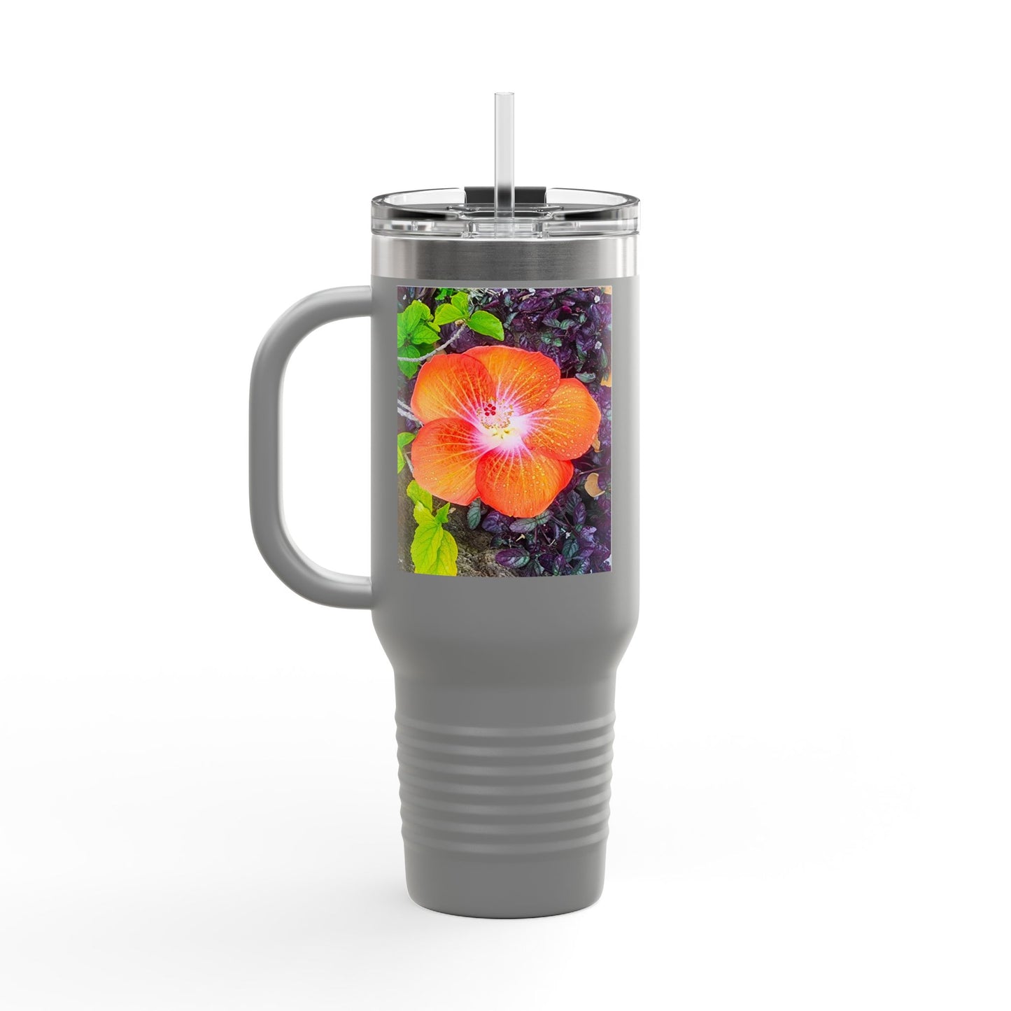 Travel Mug (40oz) - Hibiscus Flower (Hawaii)