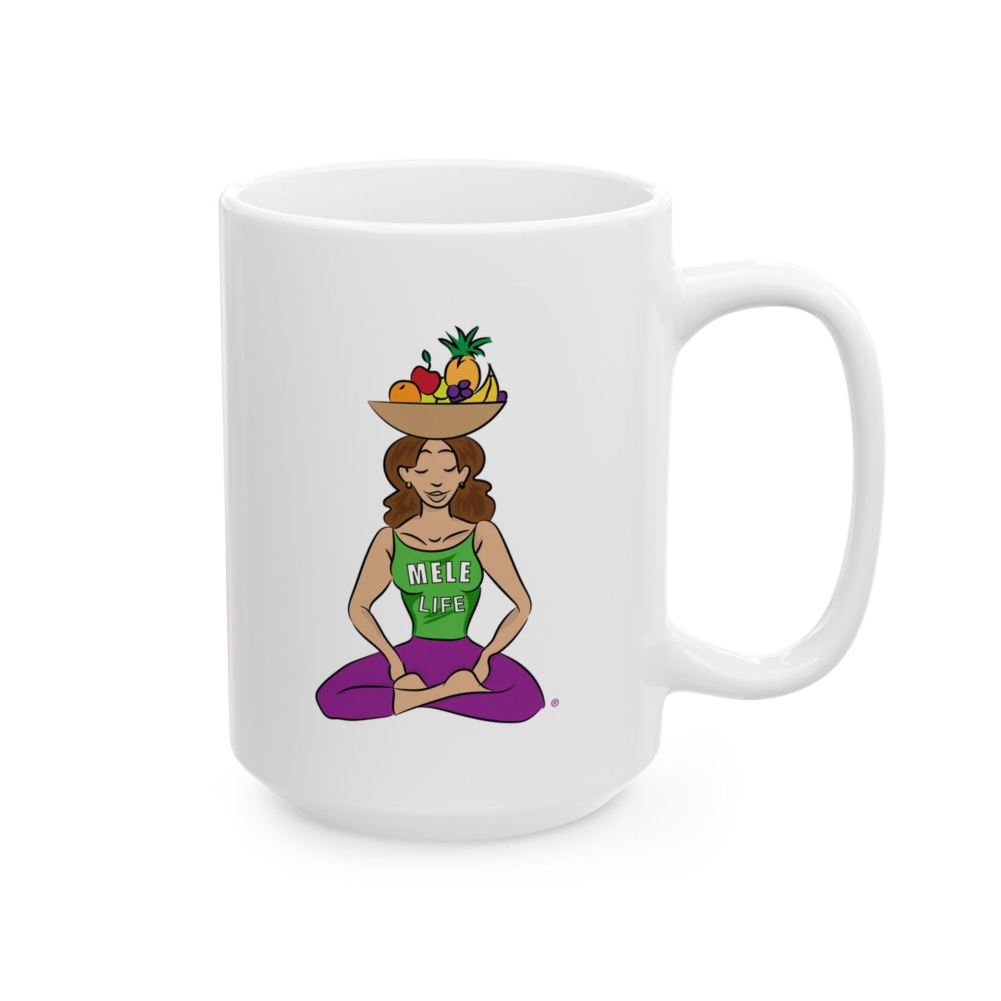 Coffee Mug (11oz/15oz) - Yoga Lady 1
