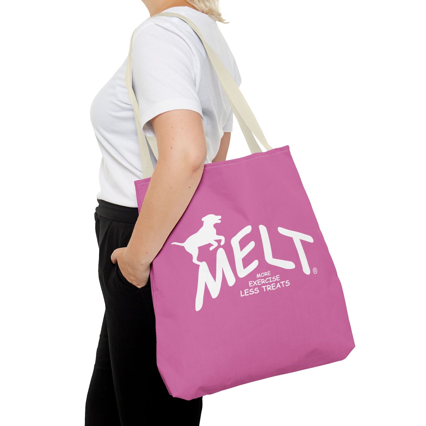 Tote Bag - MELT logo  (pink)