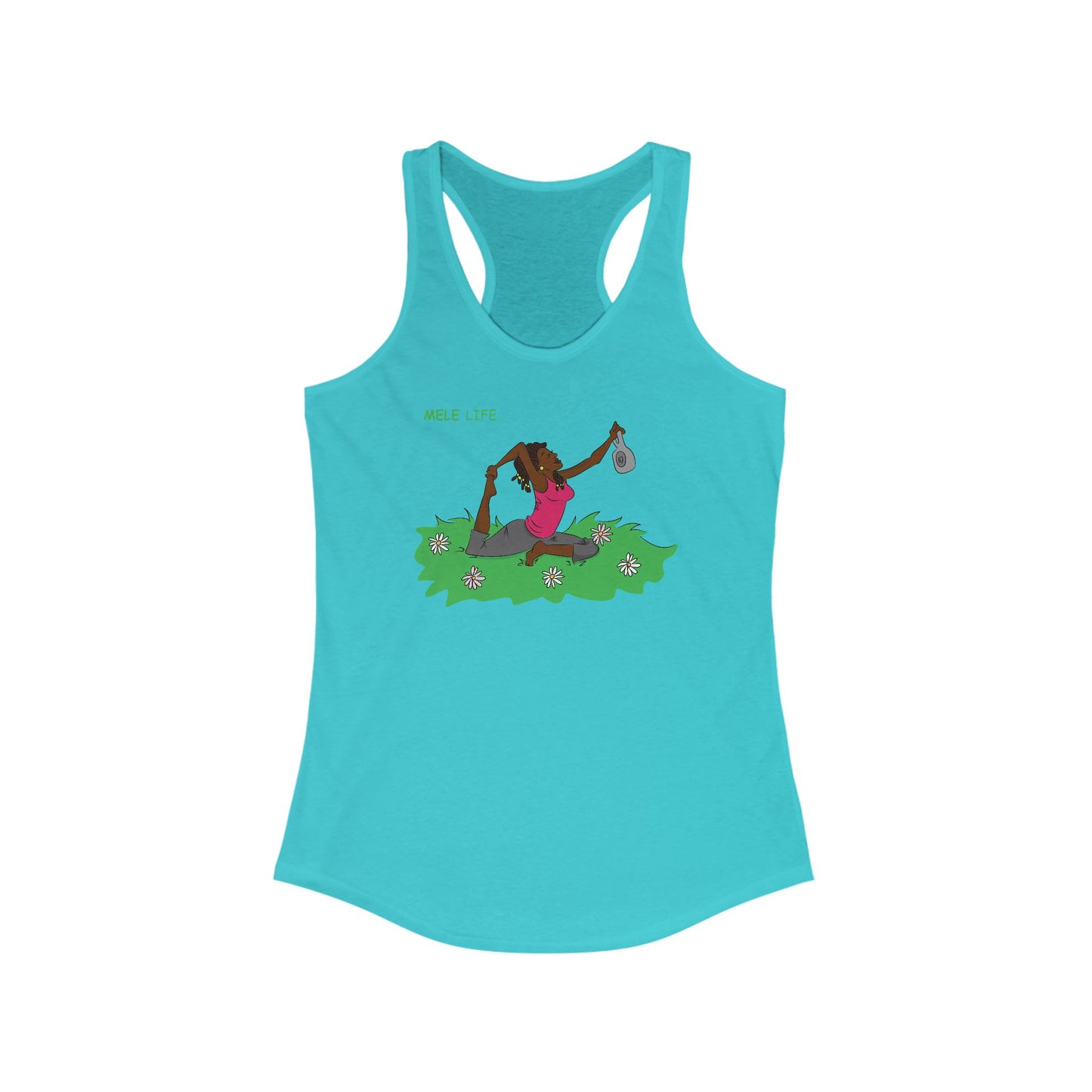 Women's Racerback Tank - Yoga Lady2