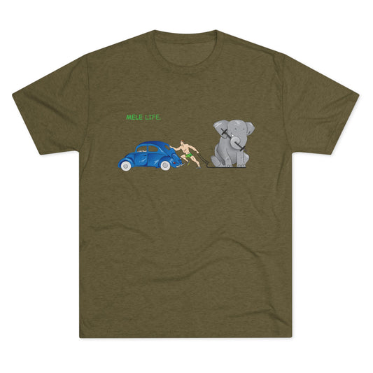 Triblend Tee (unisex) - Strong White Man