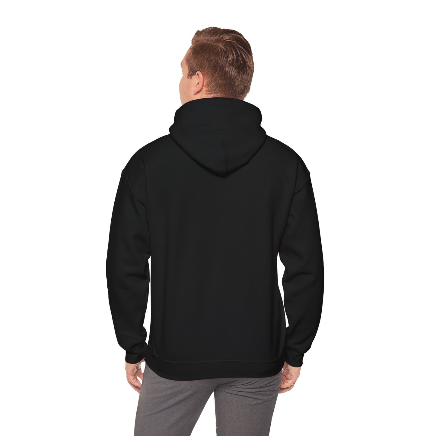 Hooded Sweatshirt (unisex) - Strong Brown Man  (color palette B)