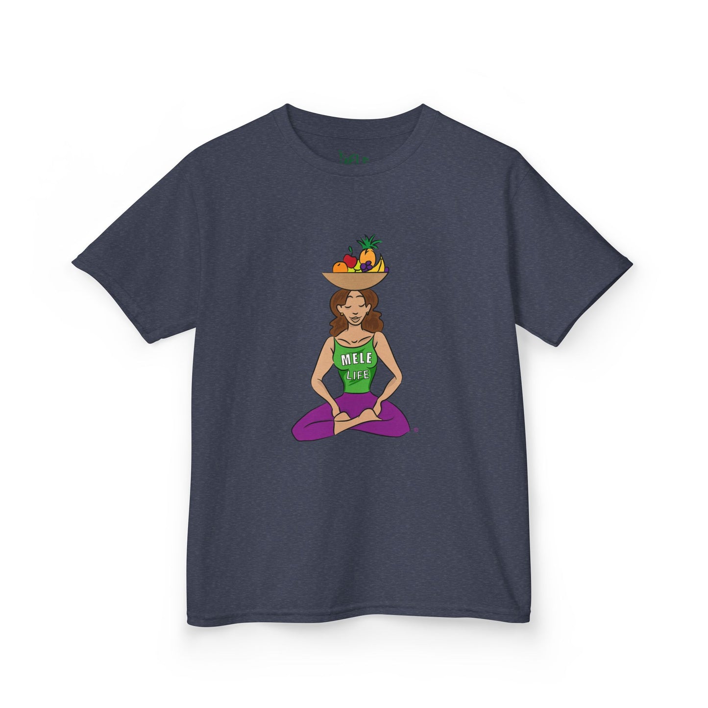 Kids Tee - Yoga Lady 1