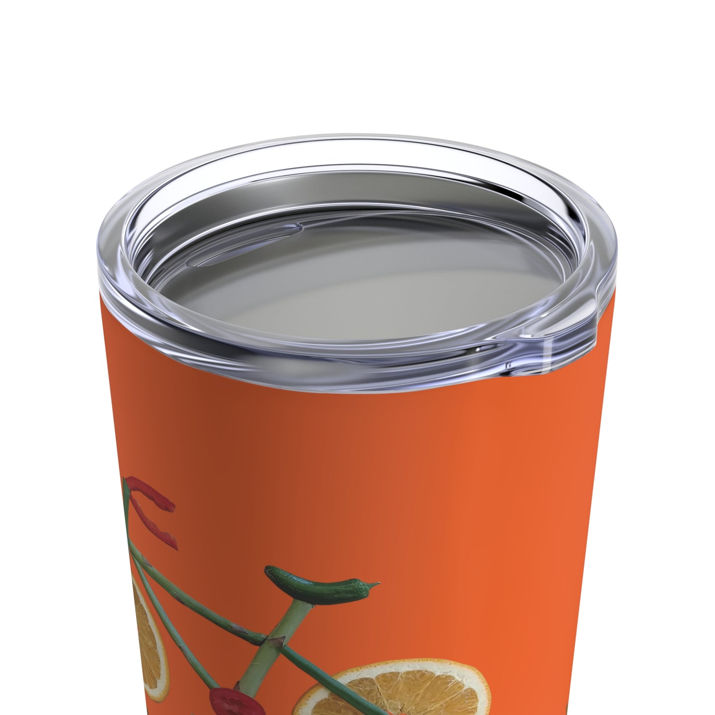 Tumbler 20oz - Veggie Bike   (orange)