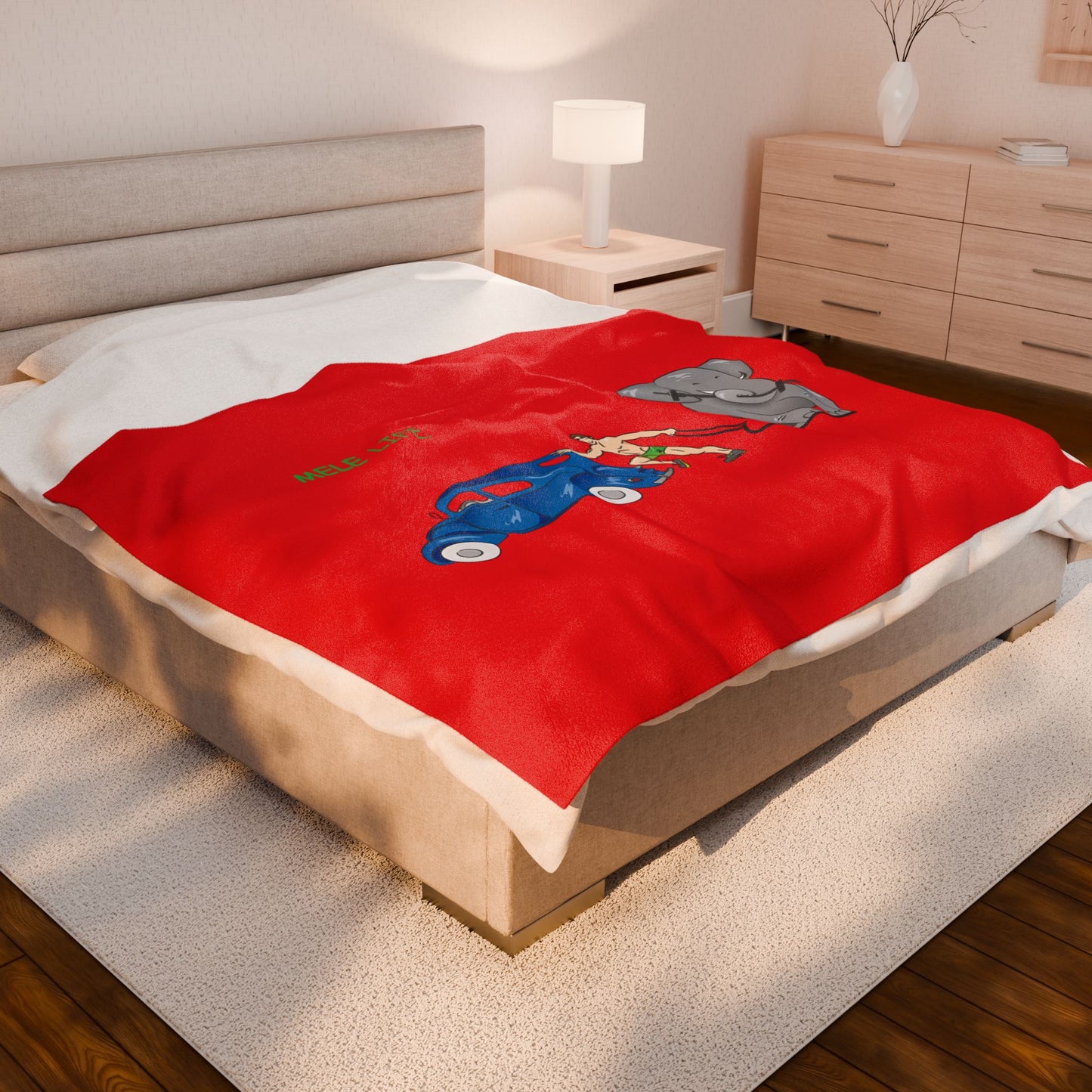 Blanket  - Strong White Man  (red)