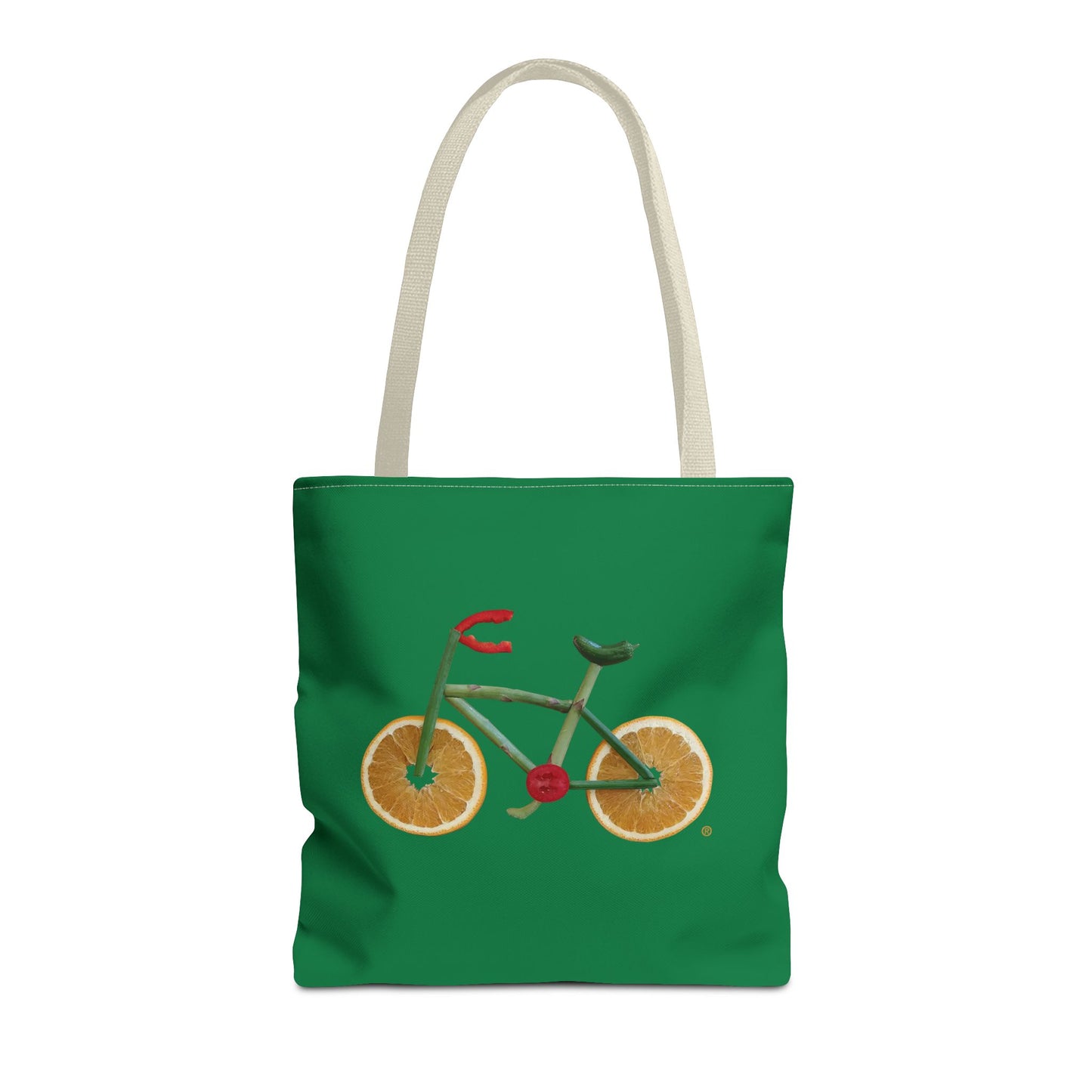 Tote Bag - Veggie Bike  (green)