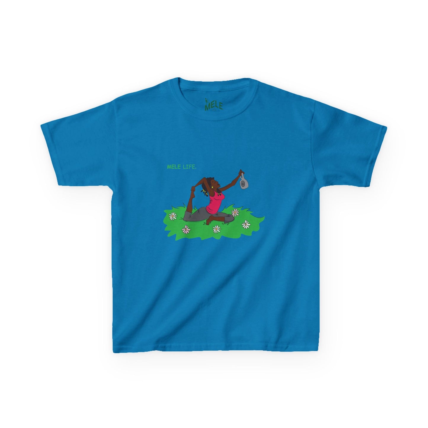 Kids Tee - Yoga Lady 2