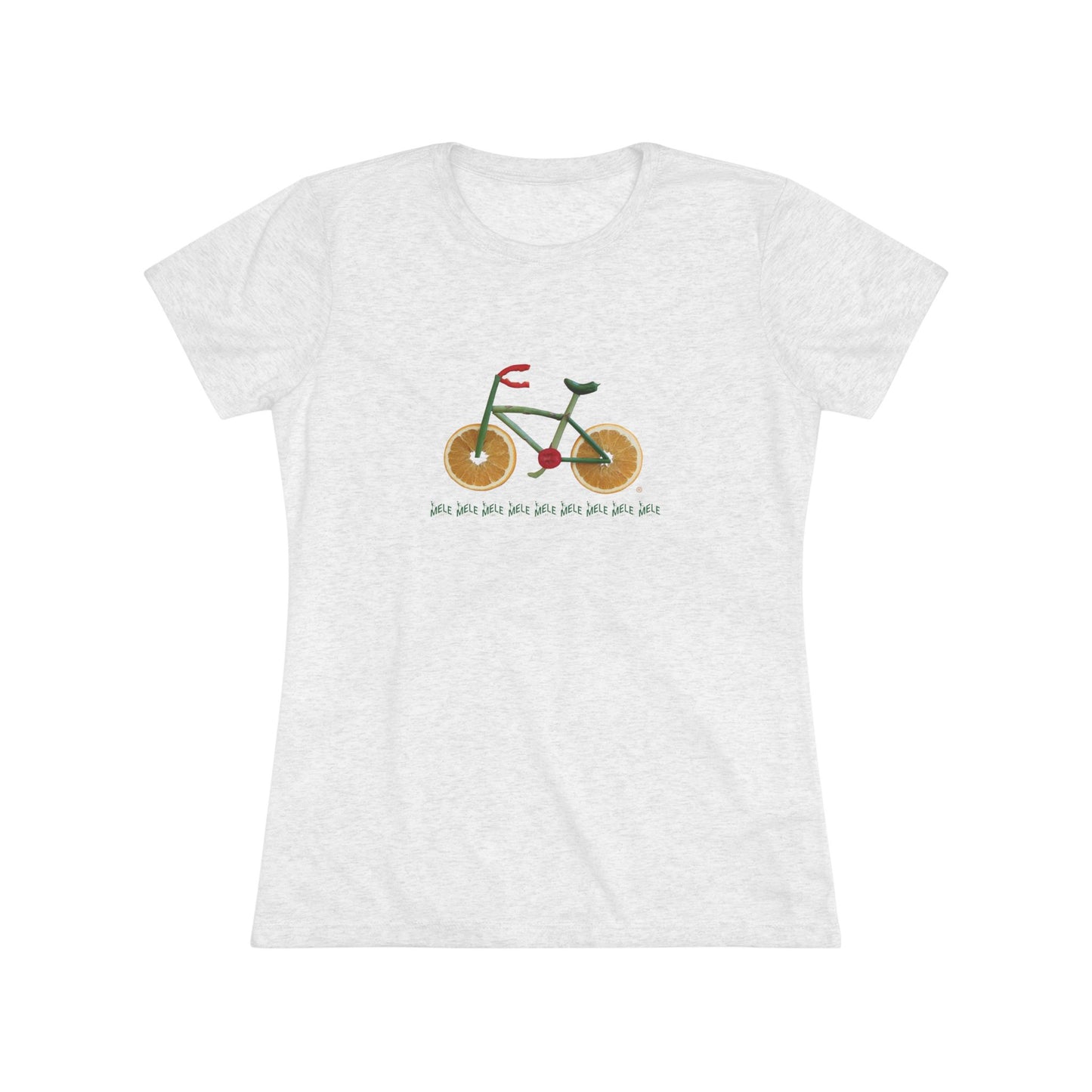 Women's Triblend Tee - Veggie Bike