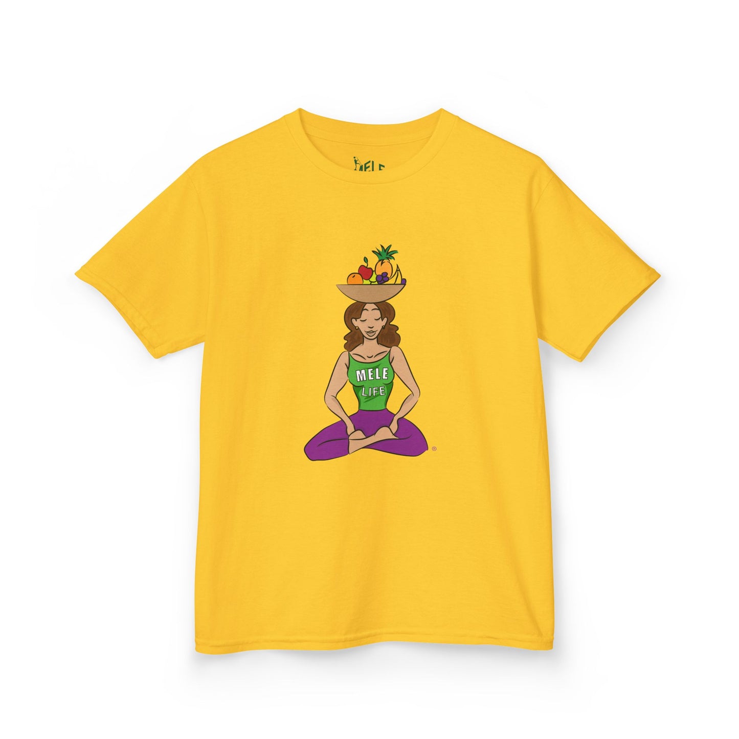 Kids Tee - Yoga Lady 1