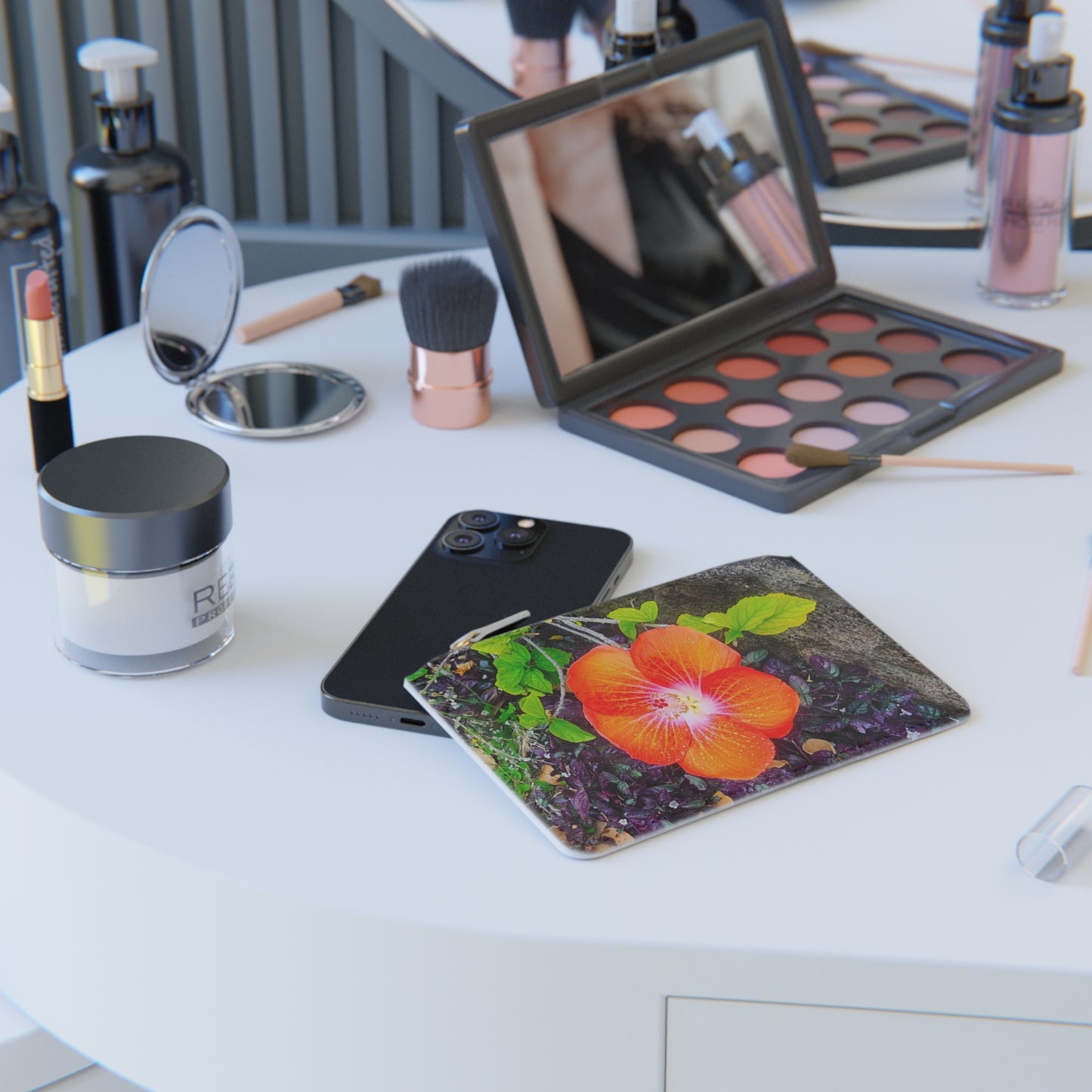 Clutch Bag (mini) - Hawaiian Hibiscus and Wave