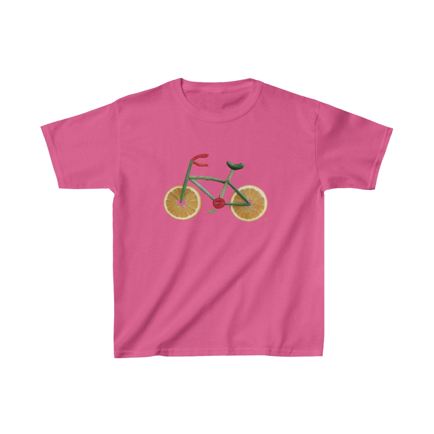 Kids Cotton Tee - Veggie Bike