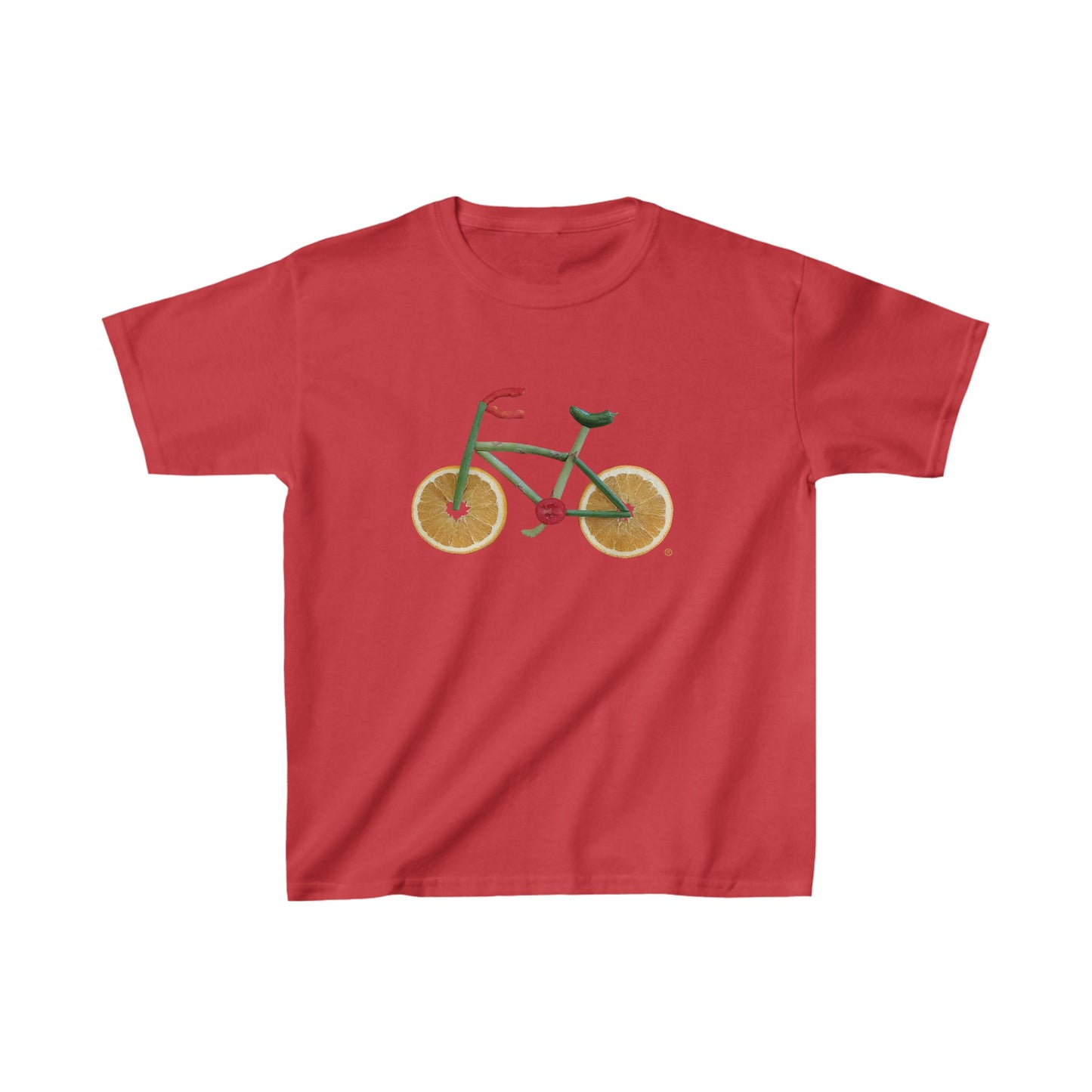 Kids Cotton Tee - Veggie Bike