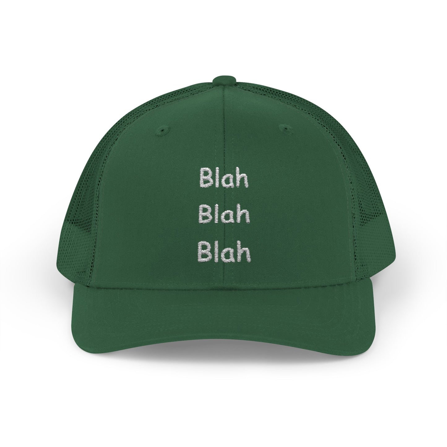 Baseball Cap (Snapback Trucker style) - Blah Blah Blah