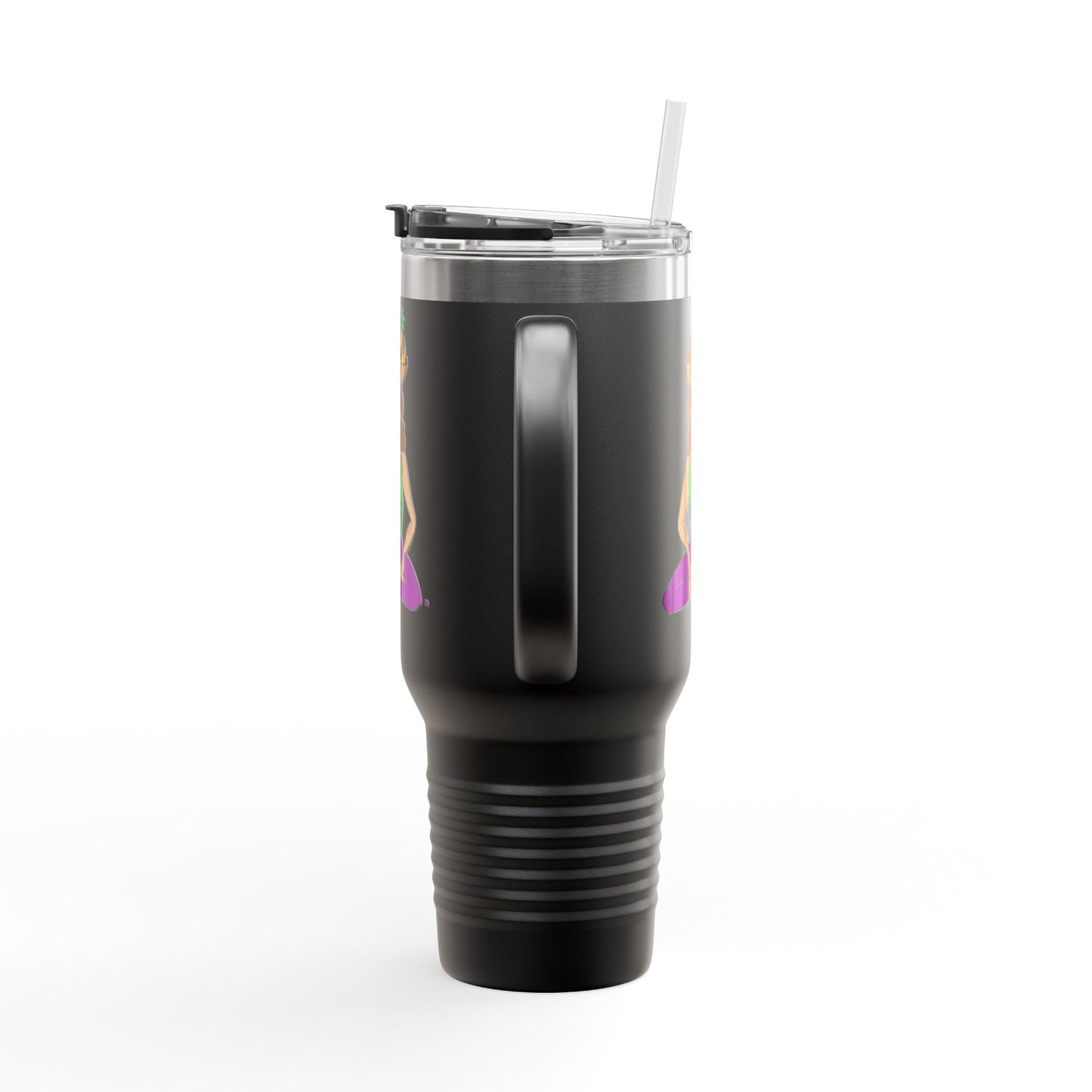 Travel Mug (40 oz) - Yoga Lady 1