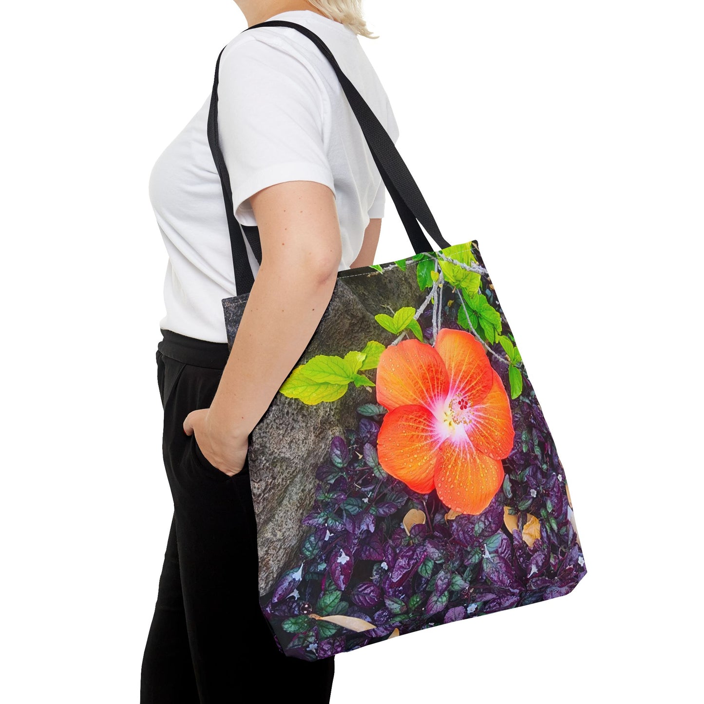 Tote Bag - Hawaiian Hibiscus Flower