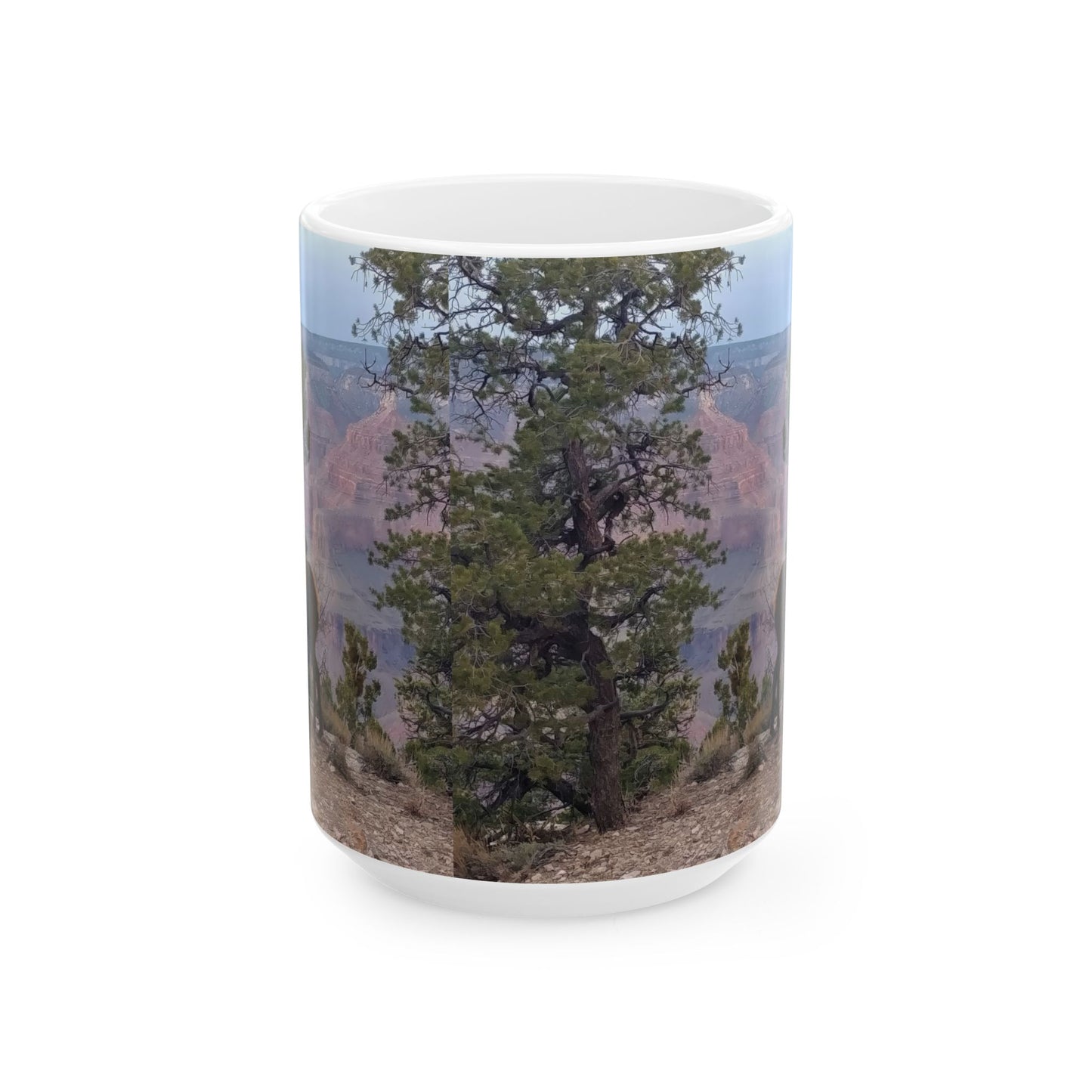 Coffee Mug (11oz/15oz) - Elk at Grand Canyon