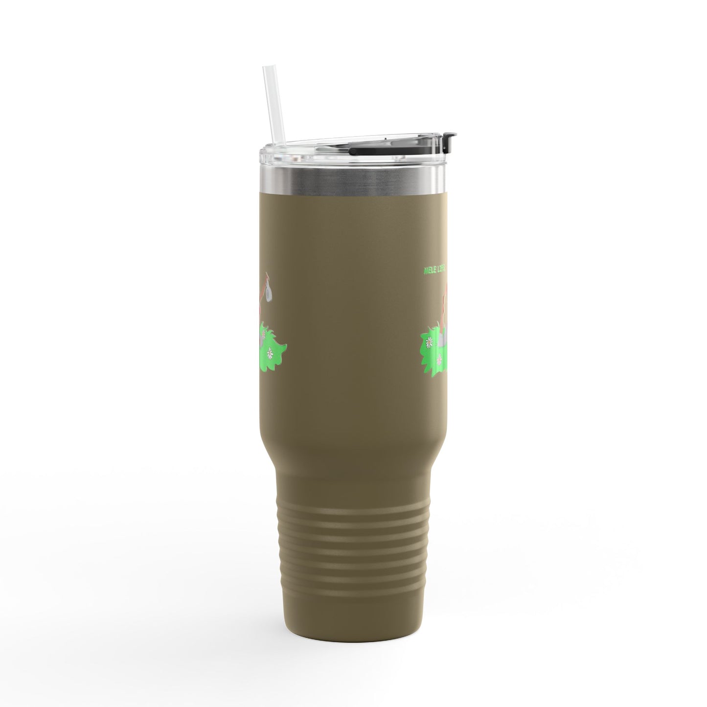 Travel Mug (40 oz) - Yoga Lady 2