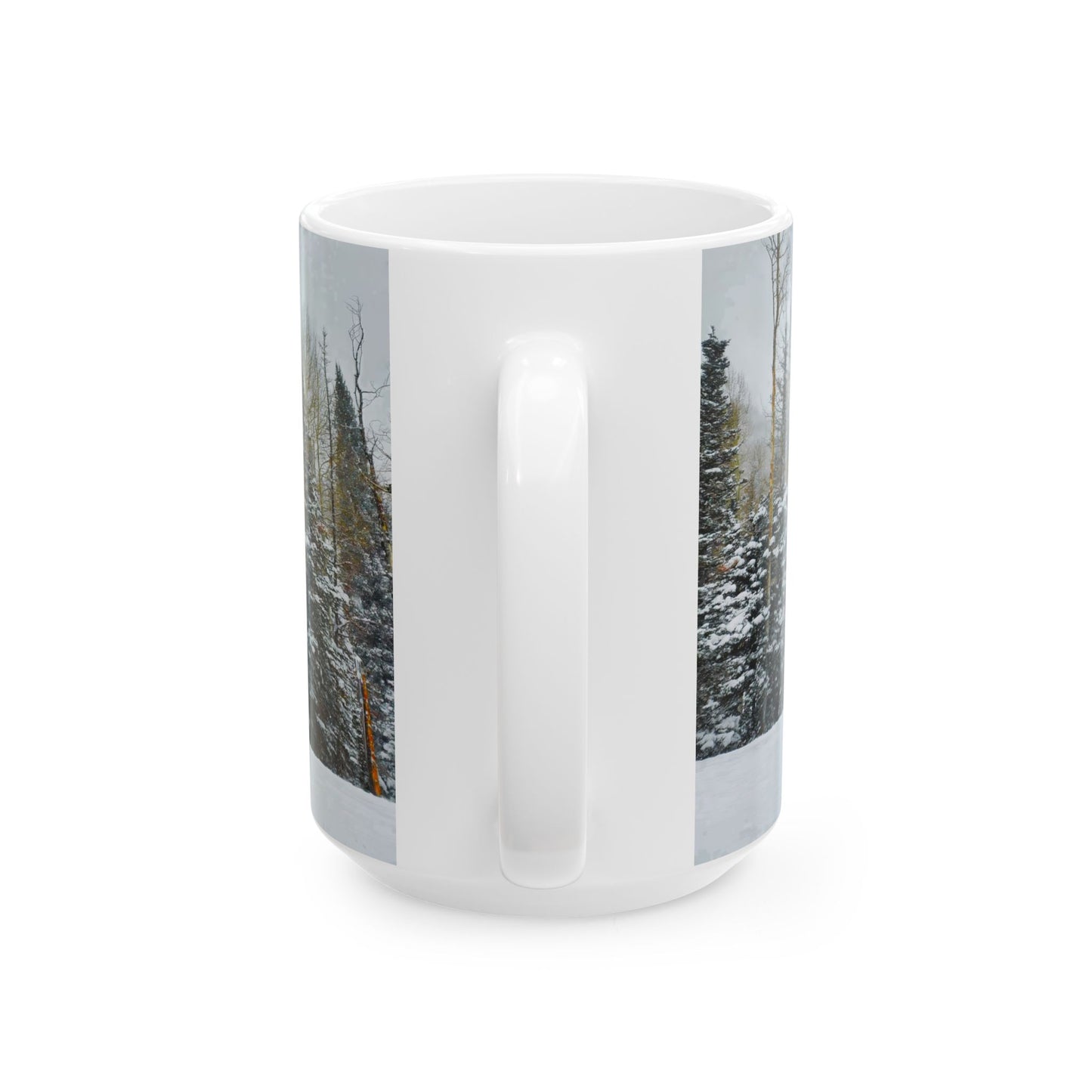 Coffee Mug (11oz/15oz) - Forest Winterscape