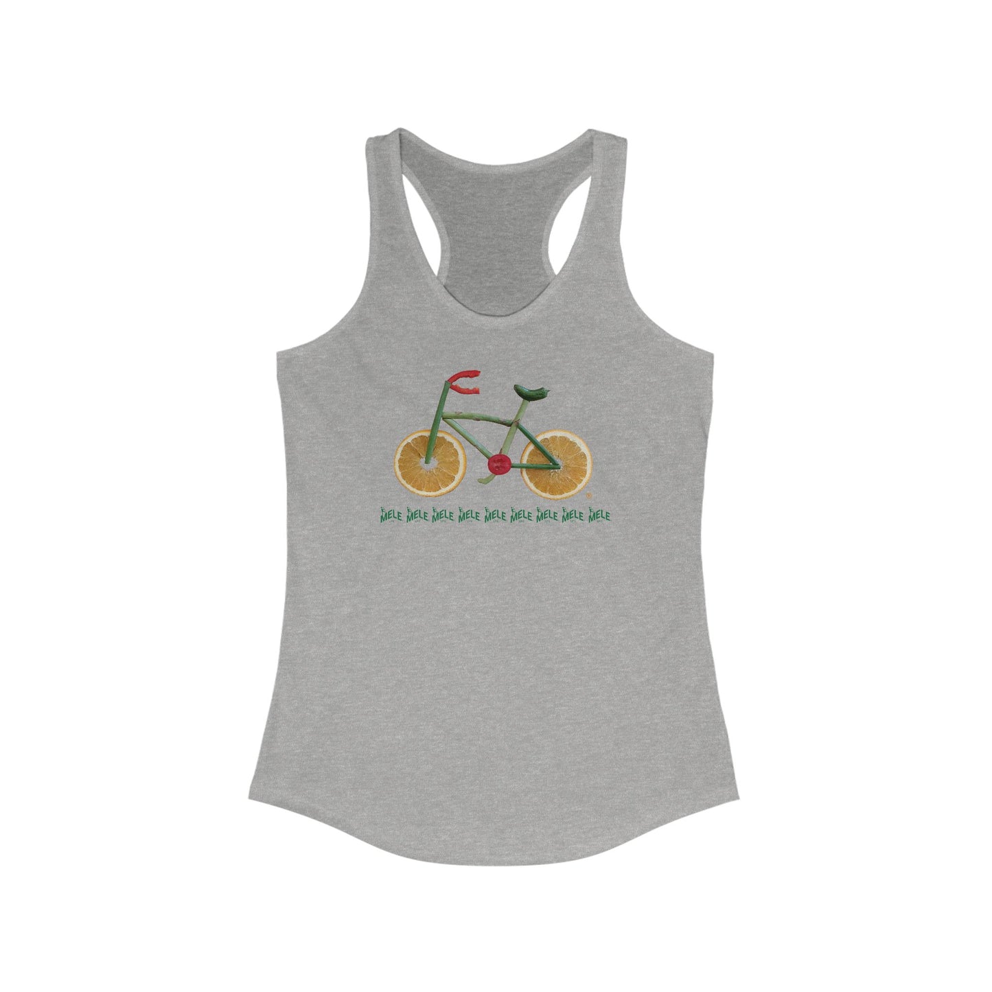 Women's Racerback Tank - Veggie Bike