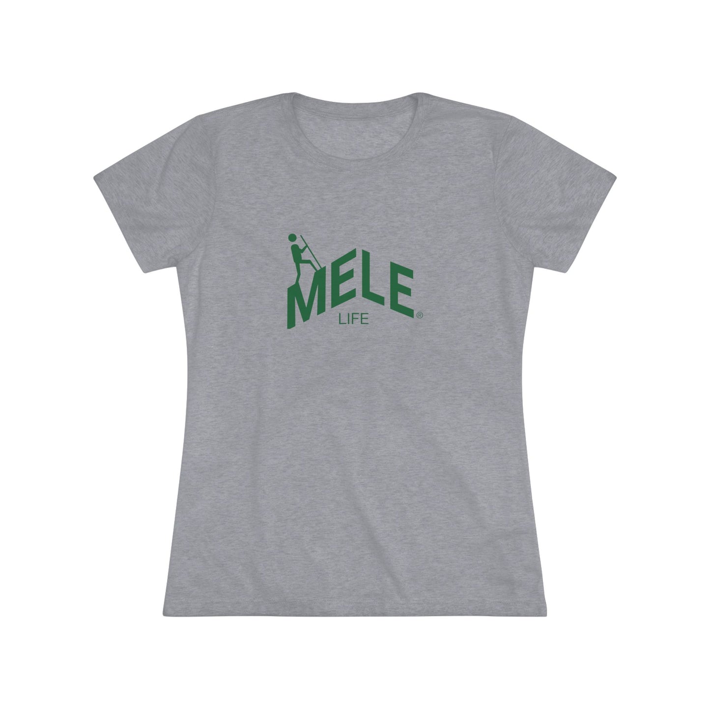 Women's Triblend Tee - MELE LIFE