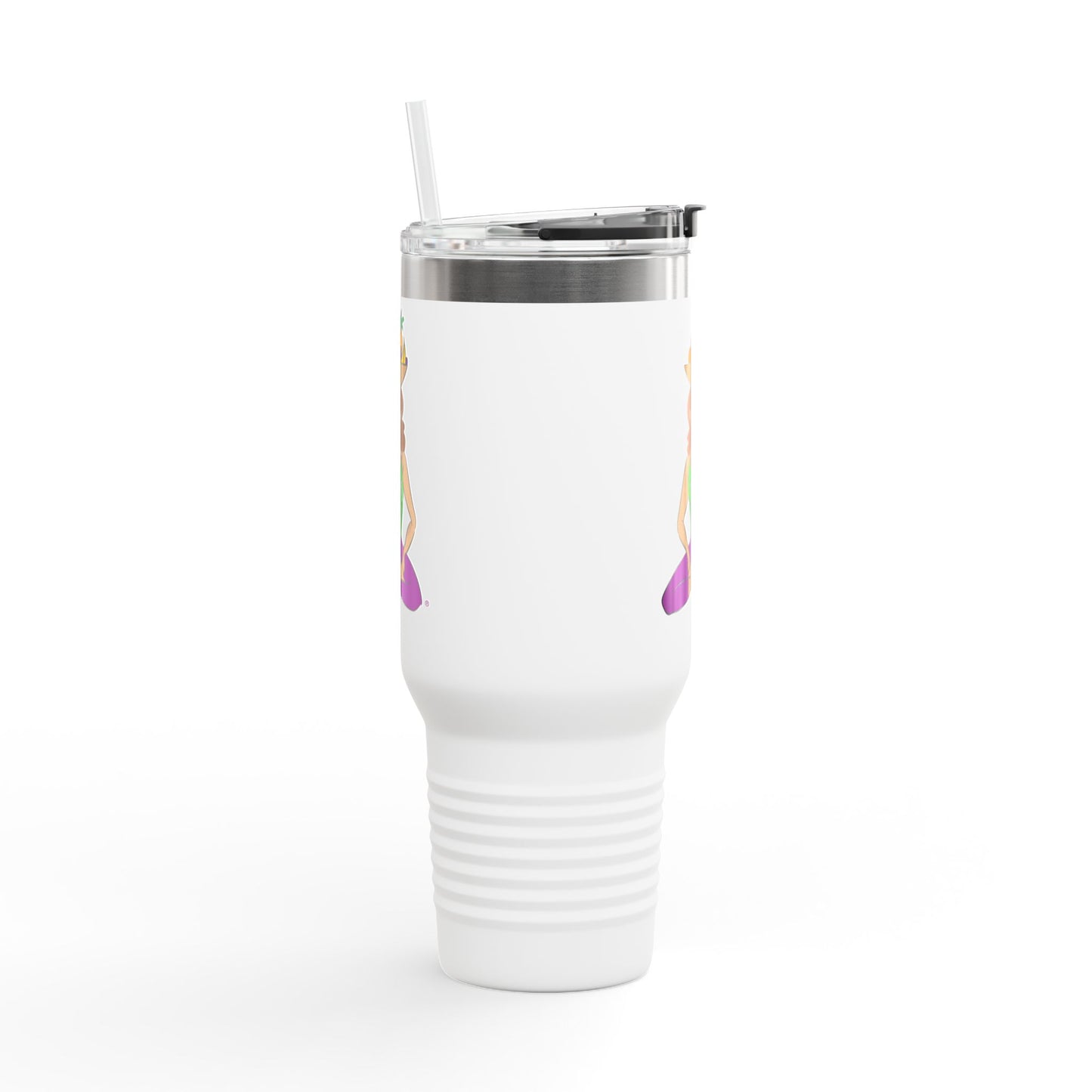 Travel Mug (40 oz) - Yoga Lady 1
