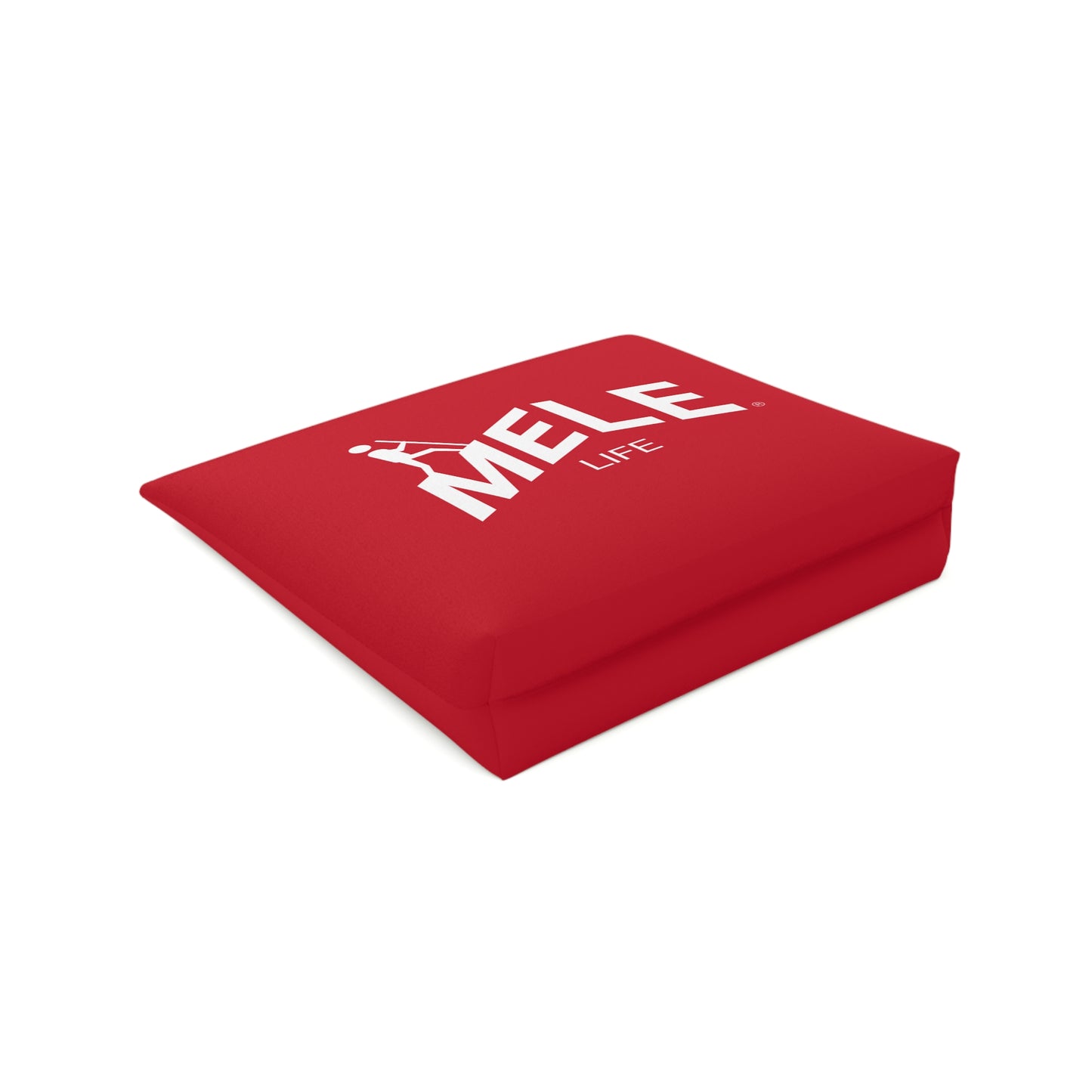 Cosmetic Bag - MELE LIFE logo   (red)