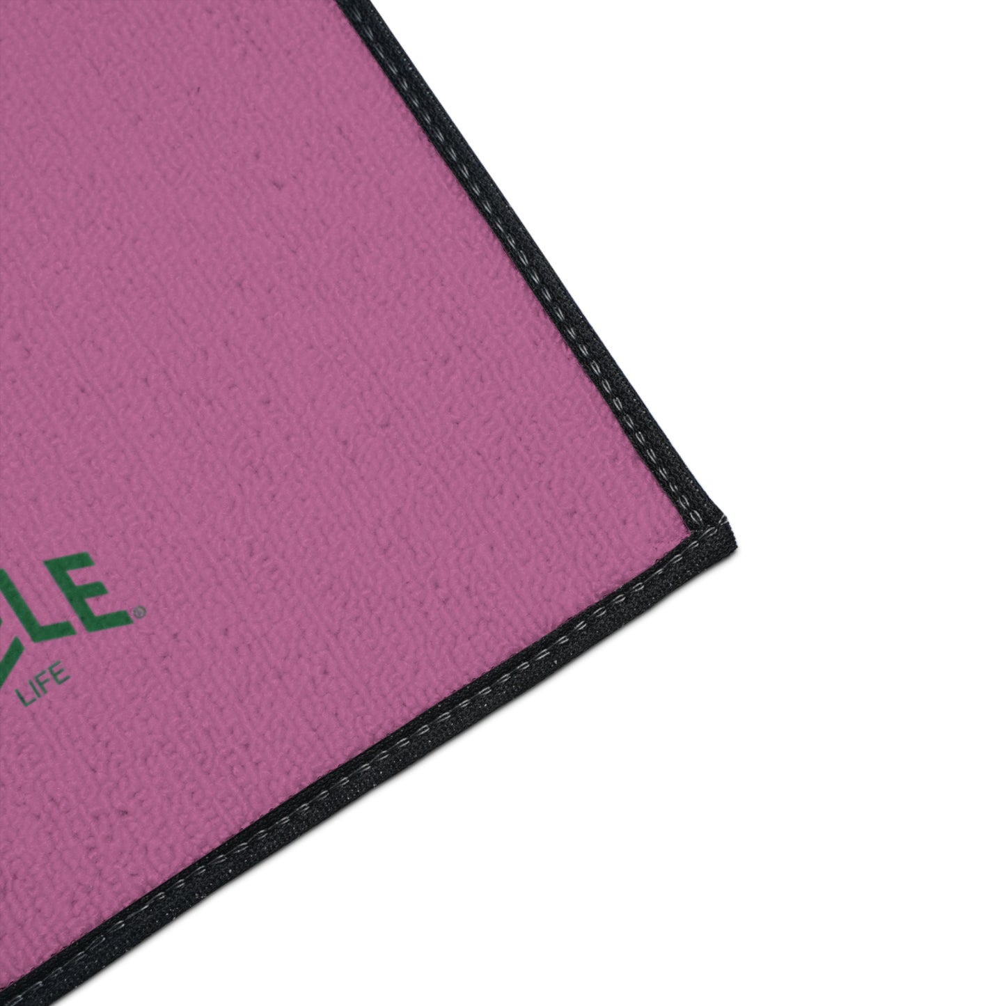 Floor Mat - Veggie Bike  (pink)