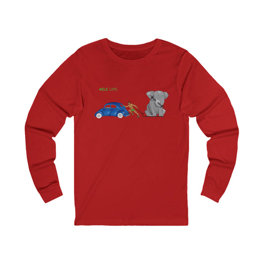 Long Sleeve Tee (Unisex) - Strong Brown Man