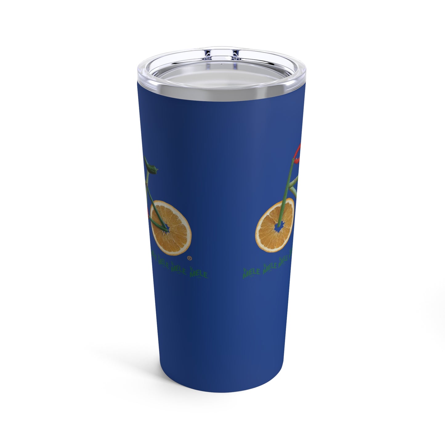 Tumbler 20oz - Veggie Bike   (dark blue)