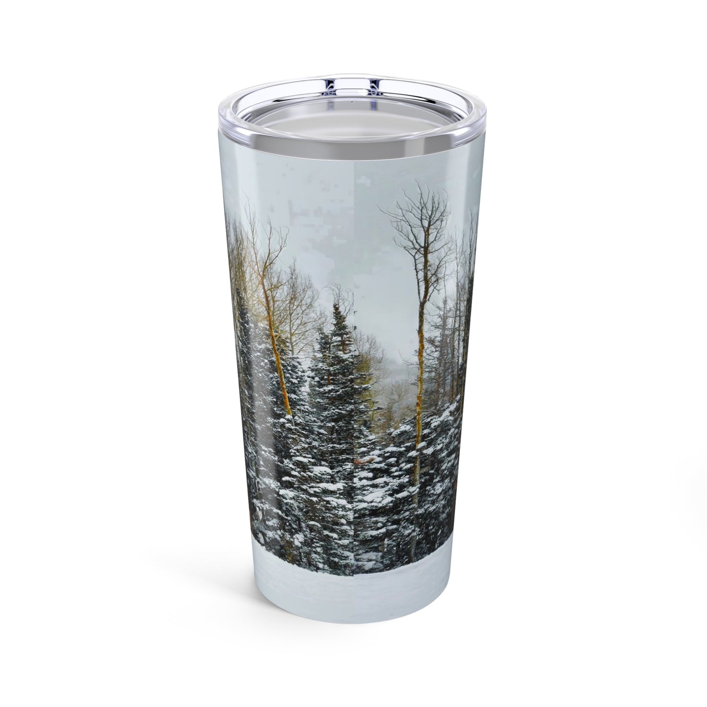 Tumbler (20oz) - Forest Winterscape