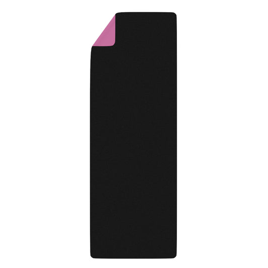 Yoga Mat - Yoga Lady1   (pink mat)