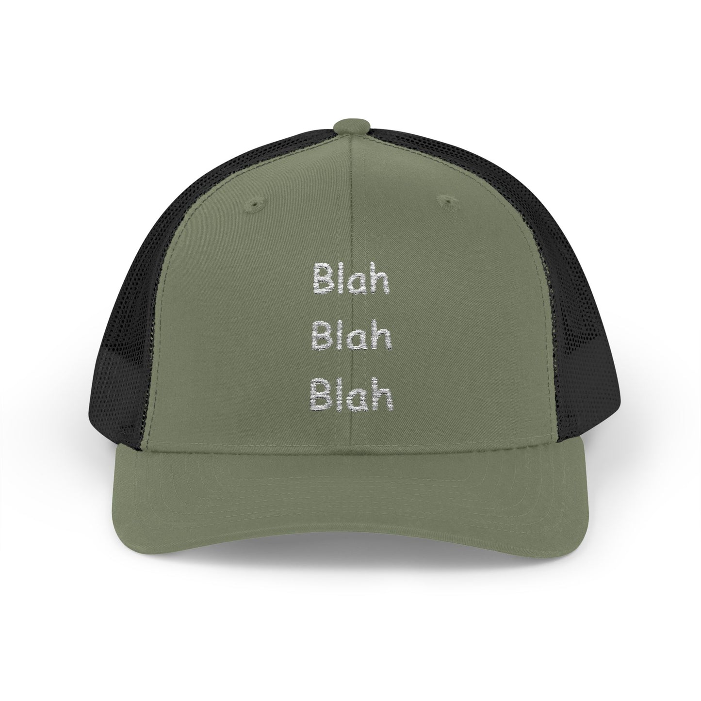 Baseball Cap (Snapback Trucker style) - Blah Blah Blah