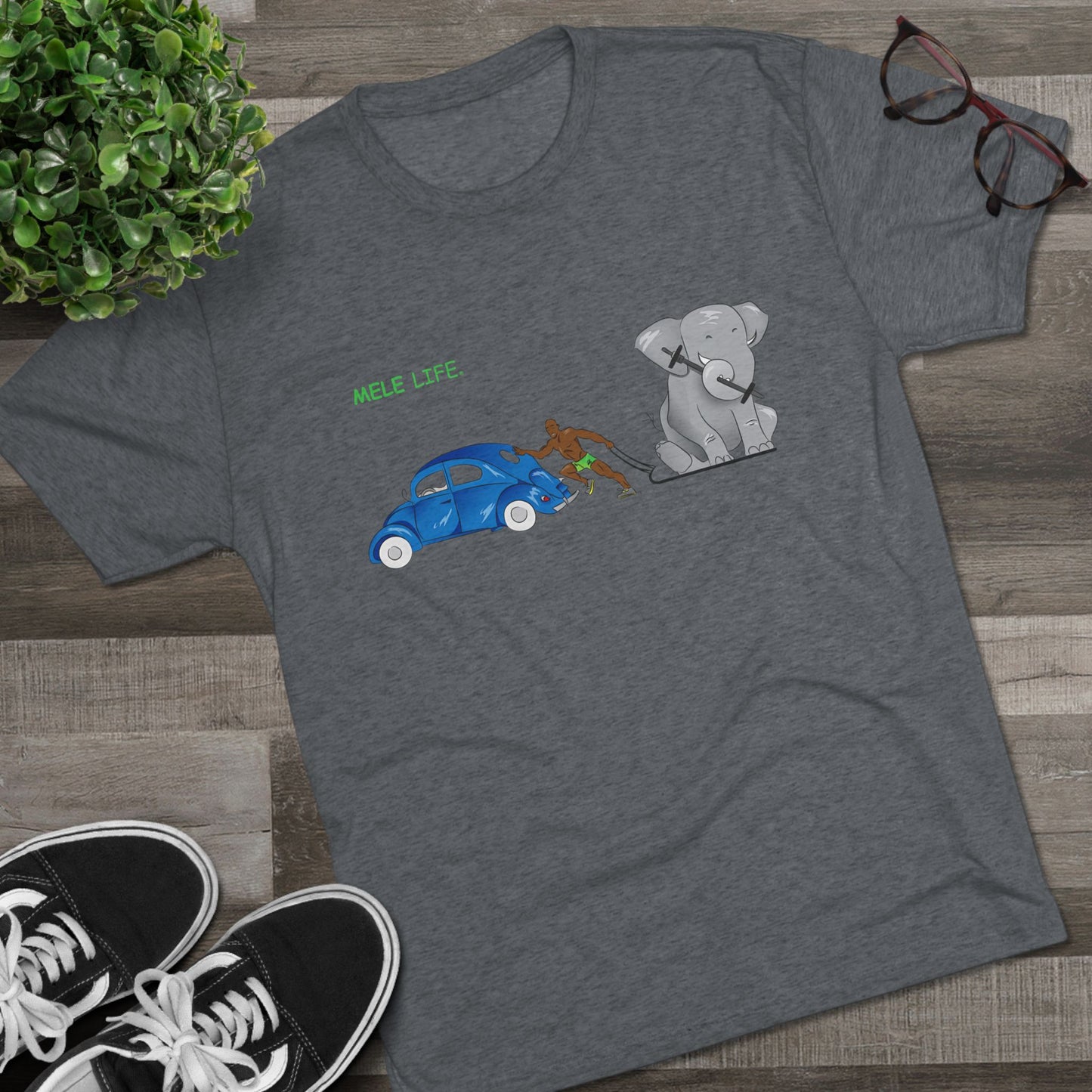 Triblend Tee (unisex) - Strong Black Man
