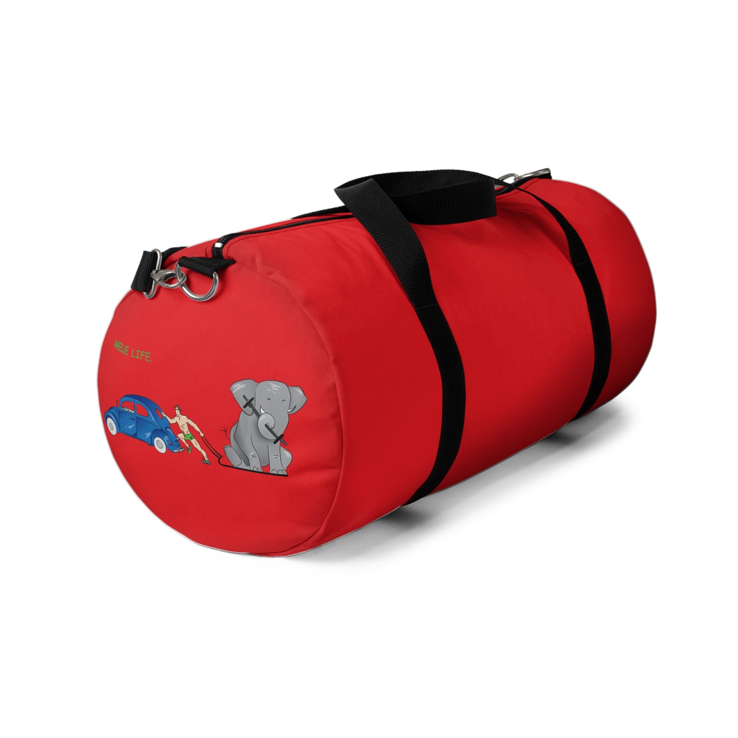 Duffel Bag - Strong White Man  (red)