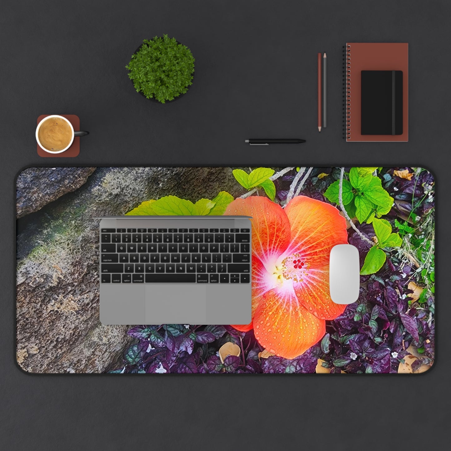 Desk Mat - Hawaiian Hibiscus Flower