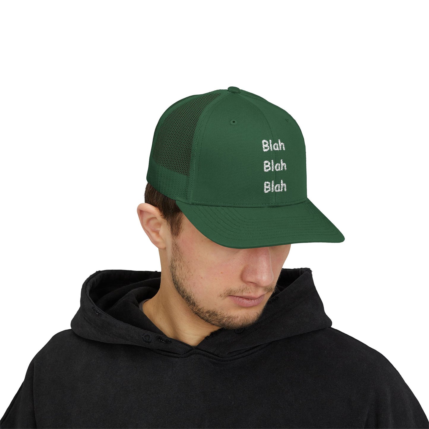 Baseball Cap (Snapback Trucker style) - Blah Blah Blah
