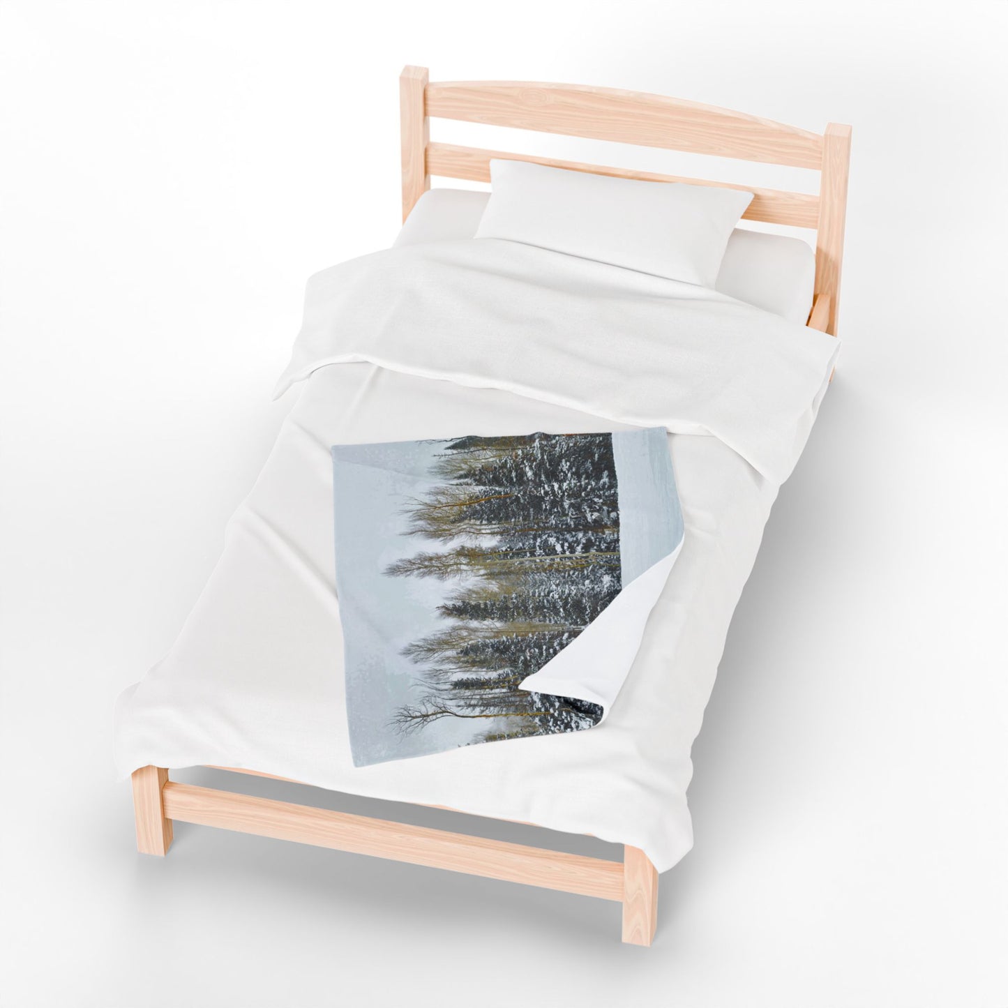 Blanket  - Forest Winterscape