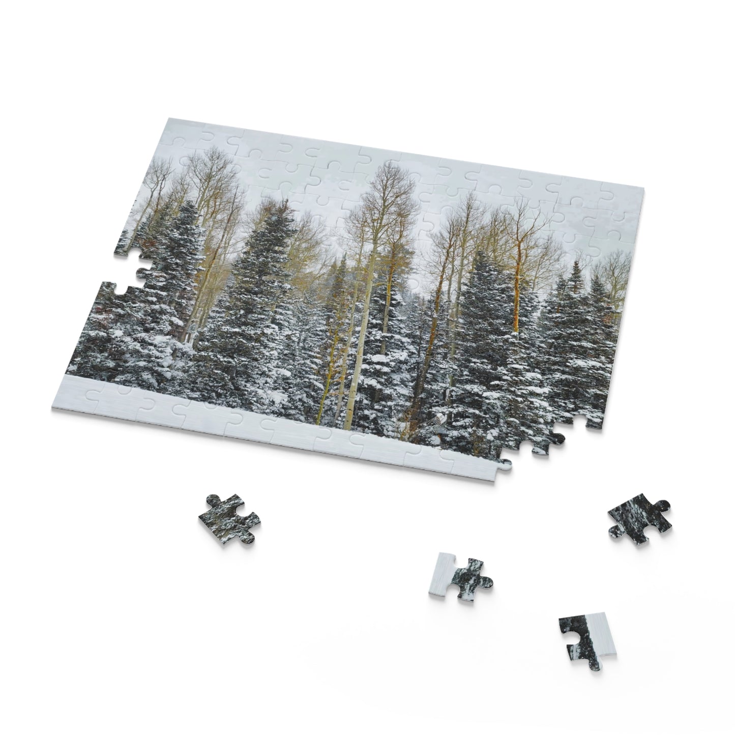 Puzzle - Forest Winterscape  (3 sizes)