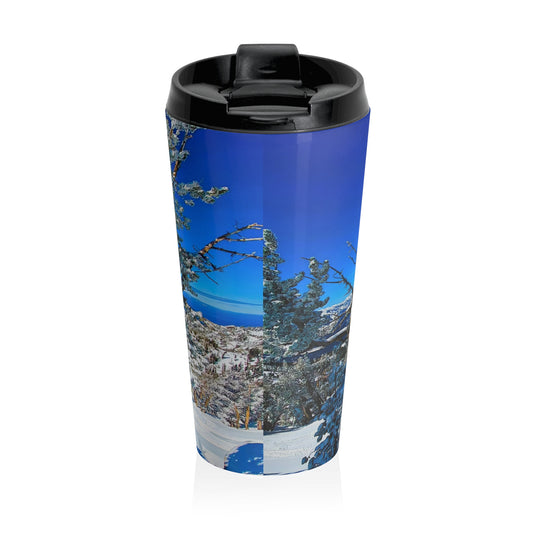 Travel Mug - Lake Tahoe in Winter