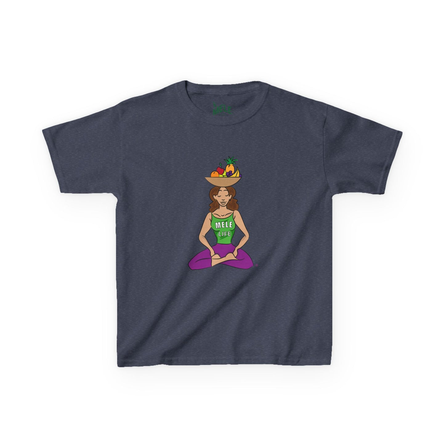 Kids Tee - Yoga Lady 1