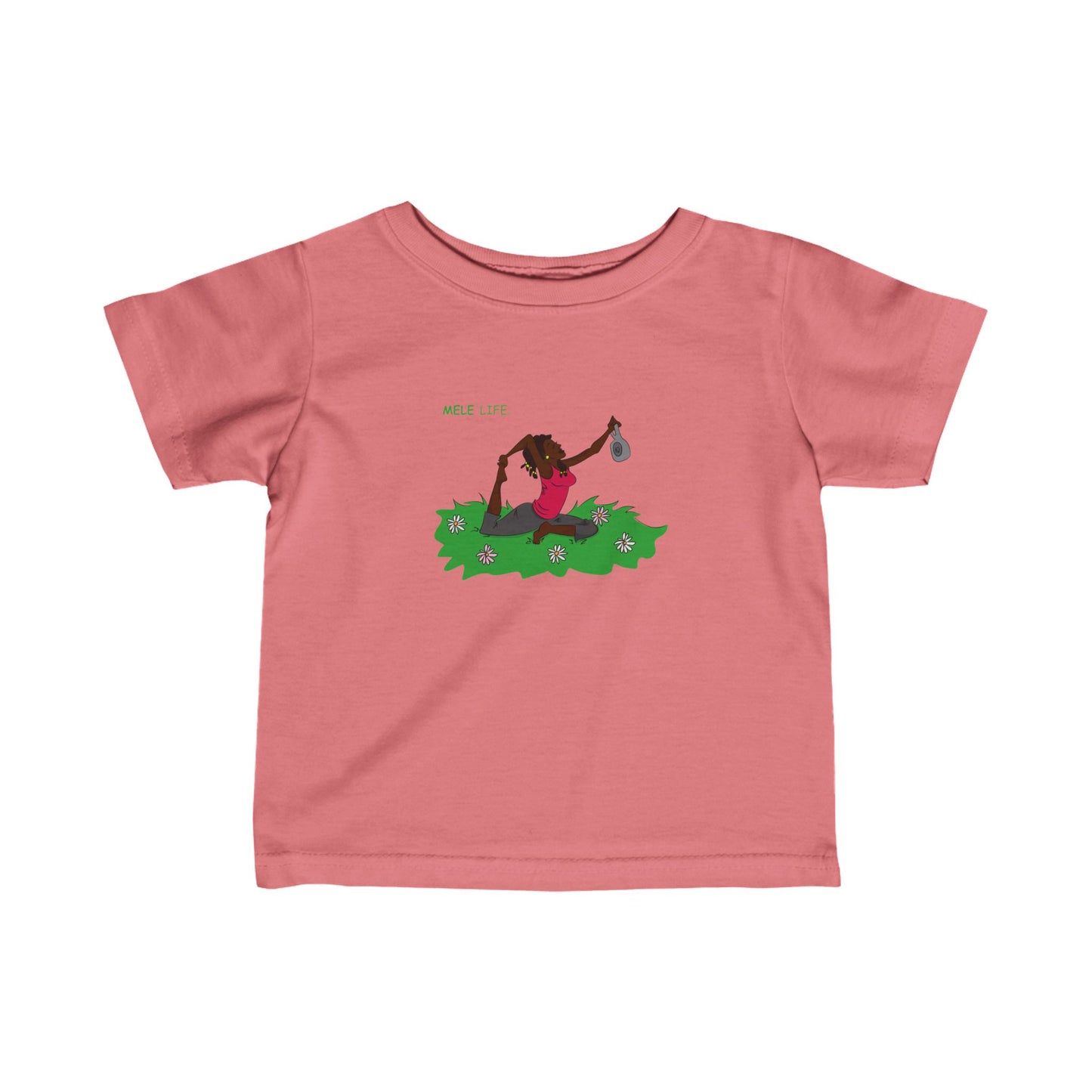 Infant Tee - Yoga Lady2