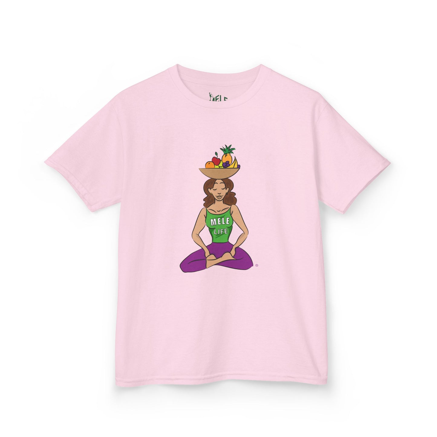 Kids Tee - Yoga Lady 1