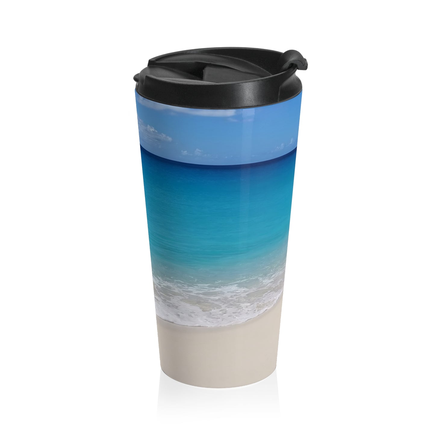 Travel Mug (15oz) - Beach Paradise