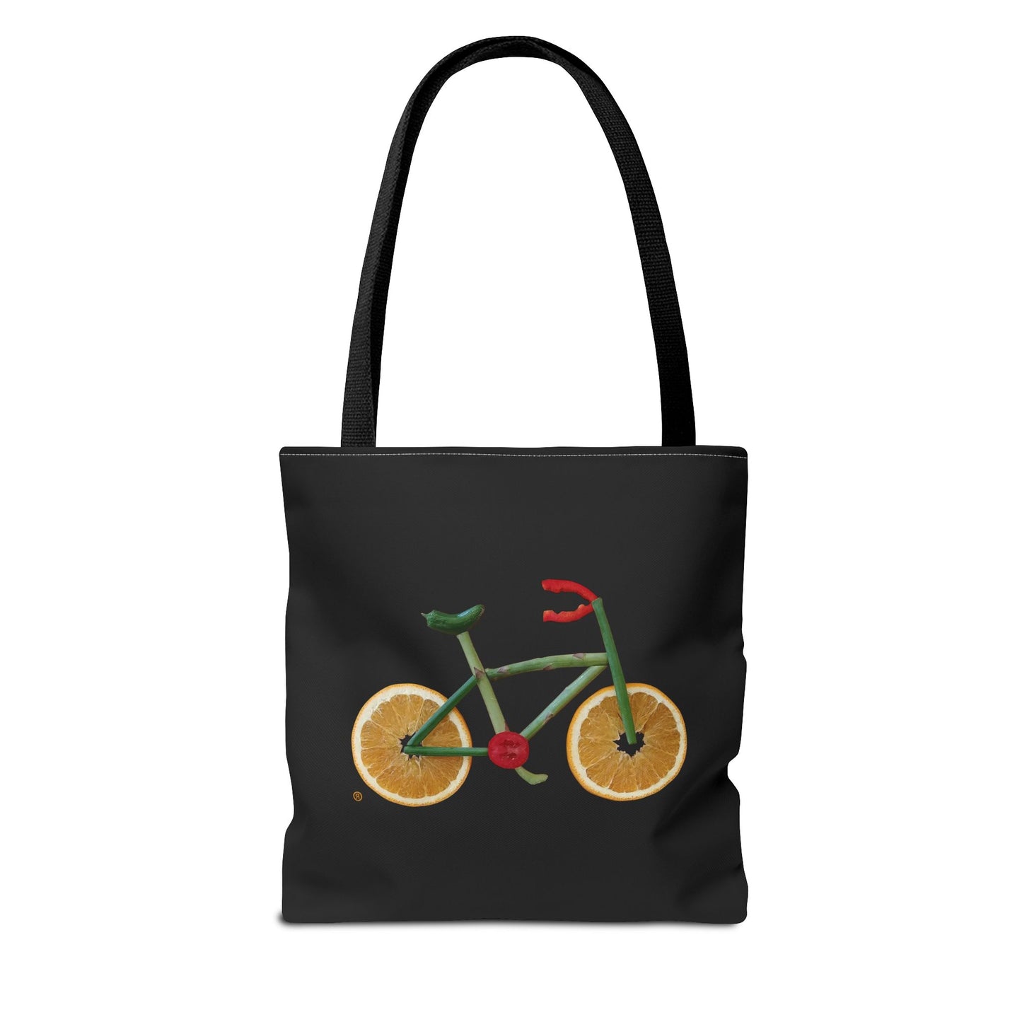 Tote Bag - Veggie Bike  (black)