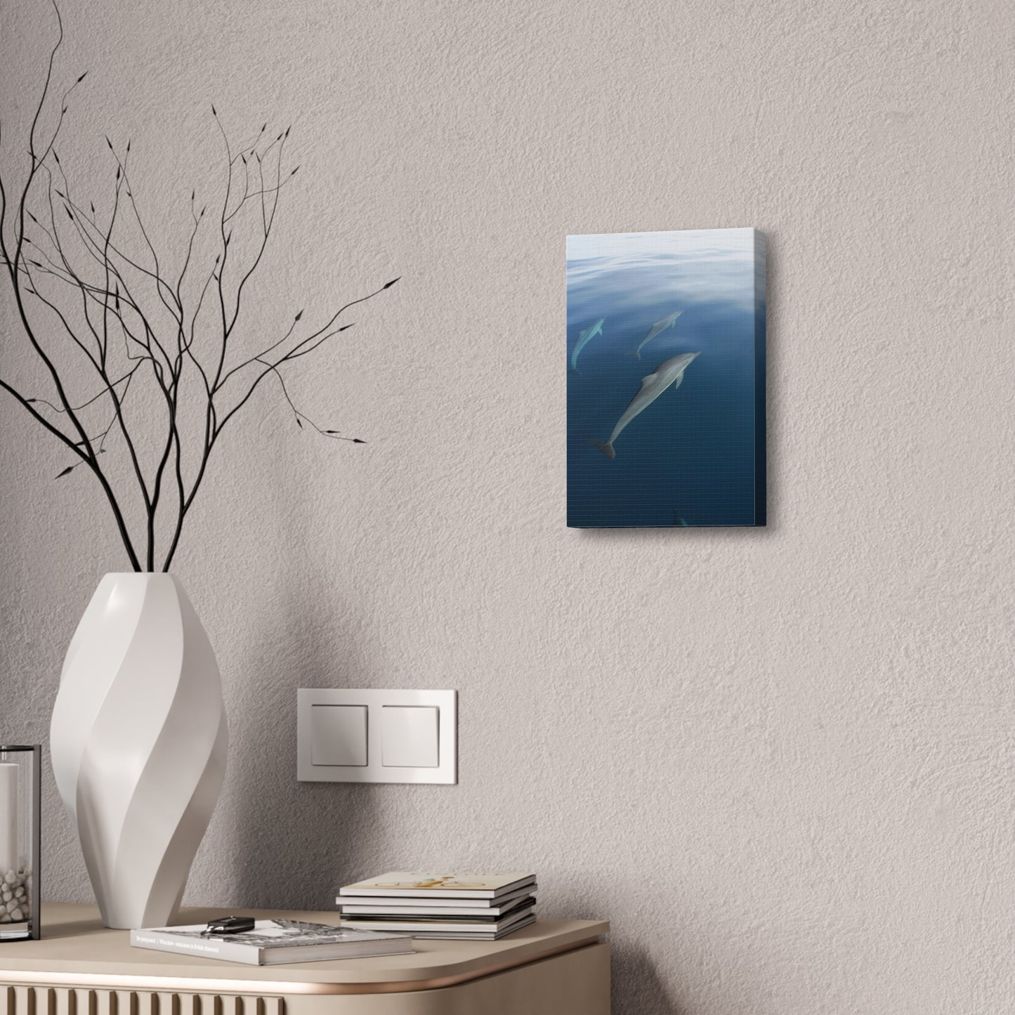 Canvas Wall Art - Dolphins