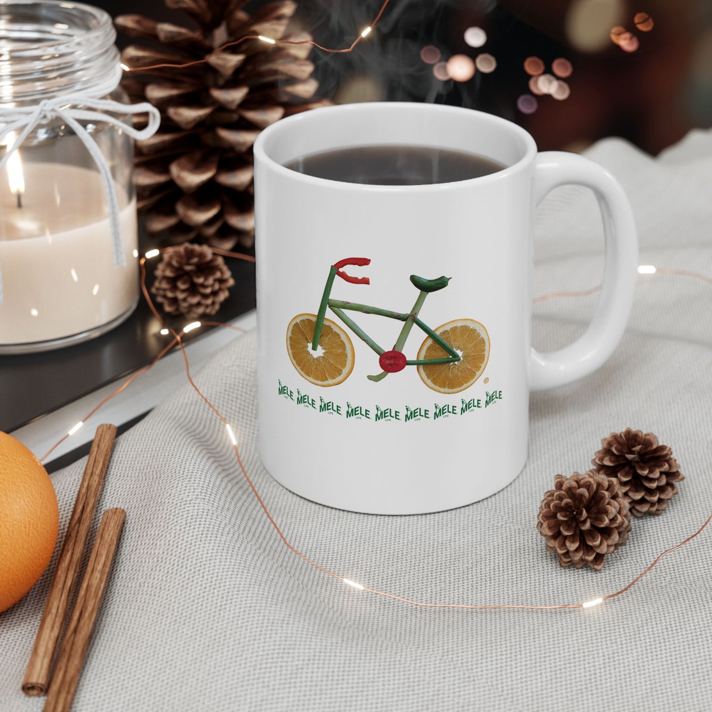 Coffee Mug (11oz/15oz) - Veggie Bike